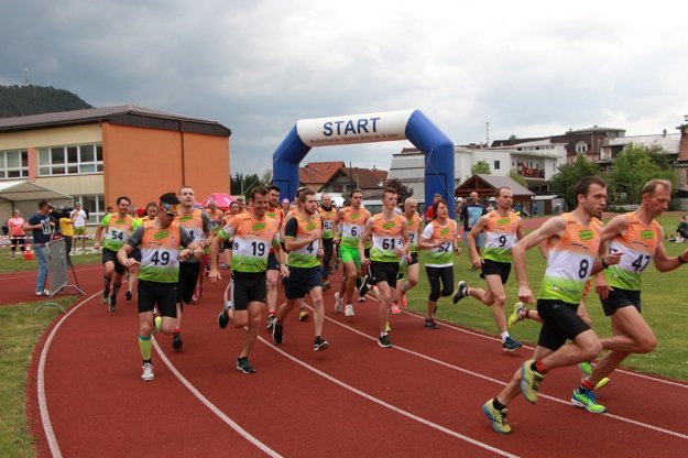 Bežecké kritérium na ZŠ Zárevúca