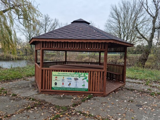 Cieľom projektu „Oddychujme pri vode a v prírode“ bola revitalizácia oddychovej zóny na bagrovisku v Bohatej. (zdroj: nkn.sk)