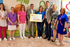 BILLA darovala NÚDCH špecializované prístroje a zrevitalovala čakáreň pre malých pacientov.
