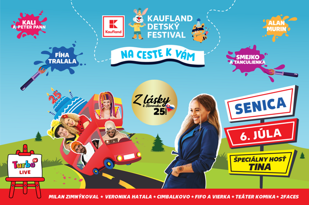 Kaufland Detský festival ponúka atrakcie pre celé rodiny, necháte sa pozvať?  (zdroj: Kaufland)
