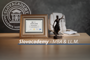  Prestížne tituly MBA & LL.M. online štúdium na Slovacademy
