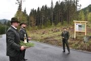 Otváranie lesnej cesty, OZ TATRY, Čierny Váh