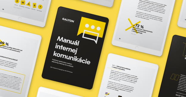 Manuál internej komunikácie (zdroj: GALTON Brands)