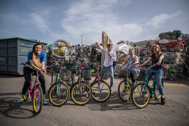 Projekt Zdieľané bicykle za dobré skutky realizuje Green Cubator, n.o