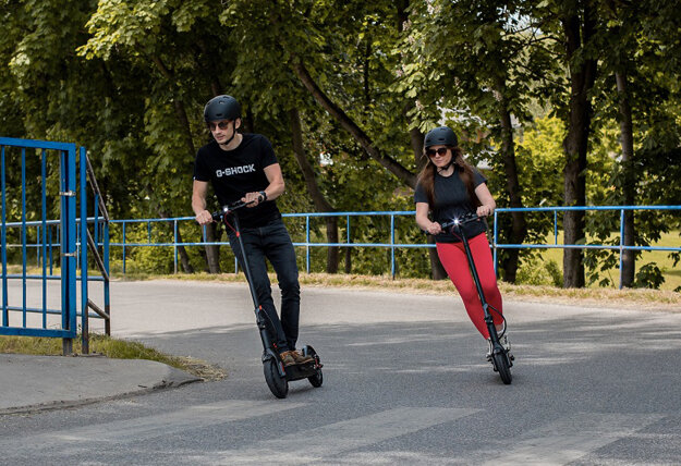 Elektrická kolobežka na jednoduchý, rýchly a ekologický presun.