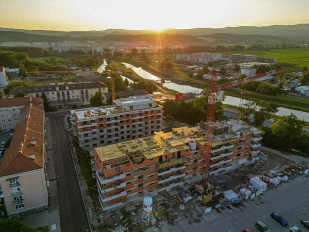 Hrubá stavba projektu je už dokončená