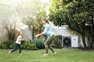 Vonkajšia jednotka – tepelné čerpadlo Vaillant aroTHERM Split.