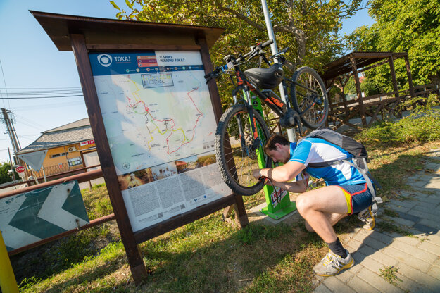 Tokaj poskytuje skvelé možnosti na cykloturistiku.