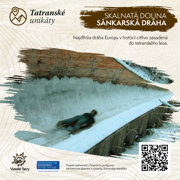 SKALNATÁ DOLINA - SÁNKARSKÁ DRÁHA