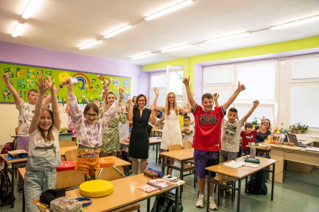 Trieda, v ktorej spoločne napredujú všetky deti, bez rozdielu.