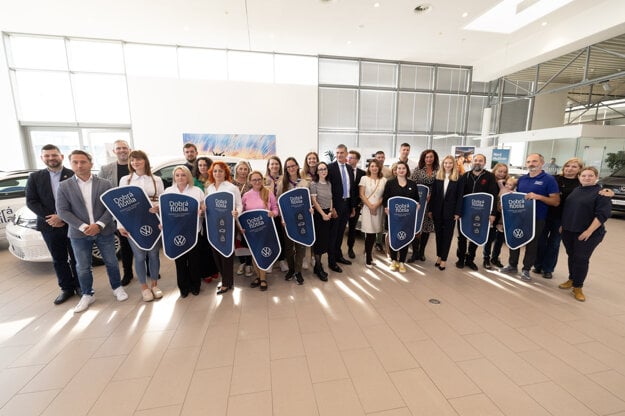 Podporené organizácie Dobrej flotily (zdroj: Nadácia Volkswagen Slovakia )