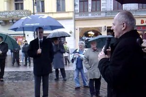 Mikloško odštartoval kampaň na ulici