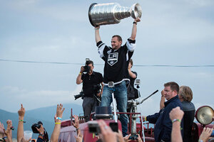 Gáborík priniesol Stanley Cup na hlavné pódium Pohody